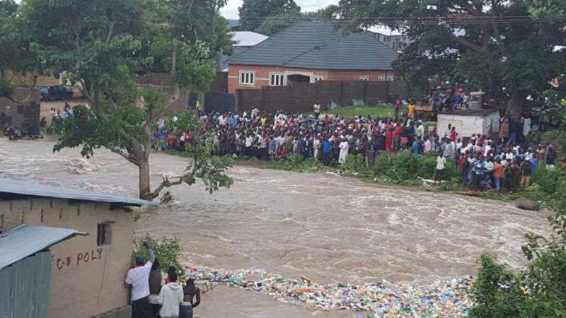 Abuja flood sweeps away commercial motorcyclist 