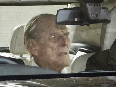 Prince Philip leaves hospital after four-week stay