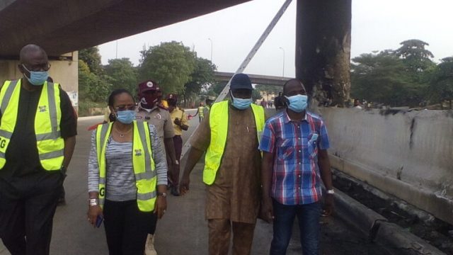 FG to rehabilitate burnt Lagos Airport Link Bridge