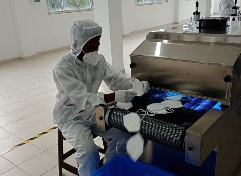 COVID-19: Sri Lanka opens its 1st automated mask-manufacturing plant