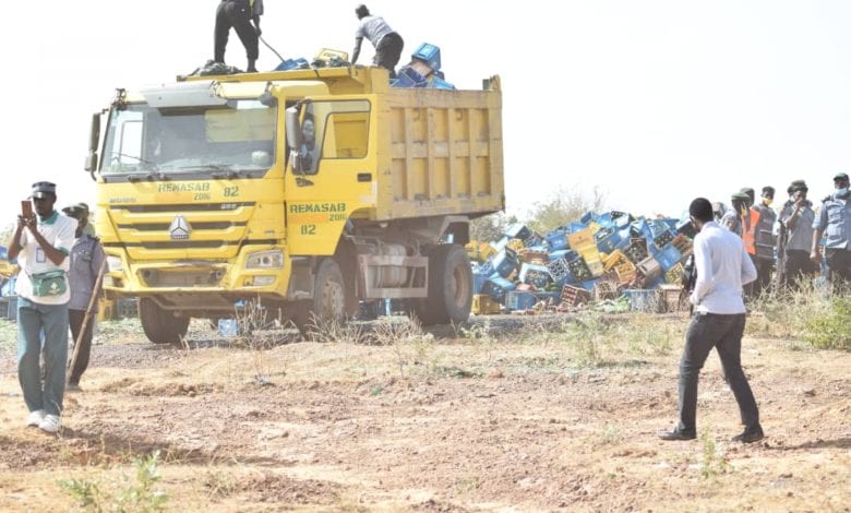 Hisbah intercepts 25-litre of ”Burukutu” , 364 bottles of alcoholic beverage in Jigawa