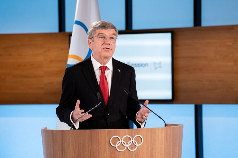 IOC president says safe Tokyo Games will be manifestation of peace, solidarity and resilience