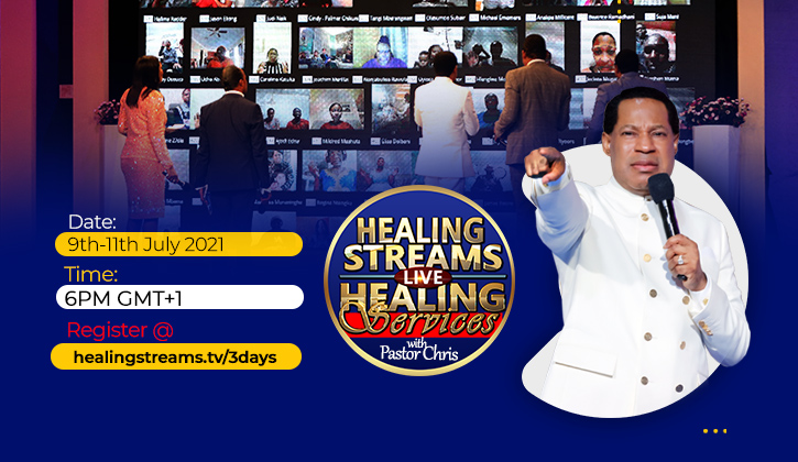 Pastor Chris brings healing power of God in three days live streaming services to the world 