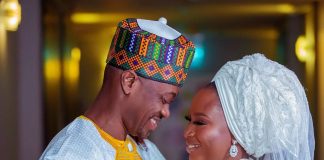 Actors Lateef Adedimeji and Adebimpe Oyebade get married in a star-studded event