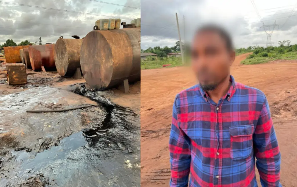 Police burst illegal refinery in Edo, arrest suspects - National Daily  Newspaper