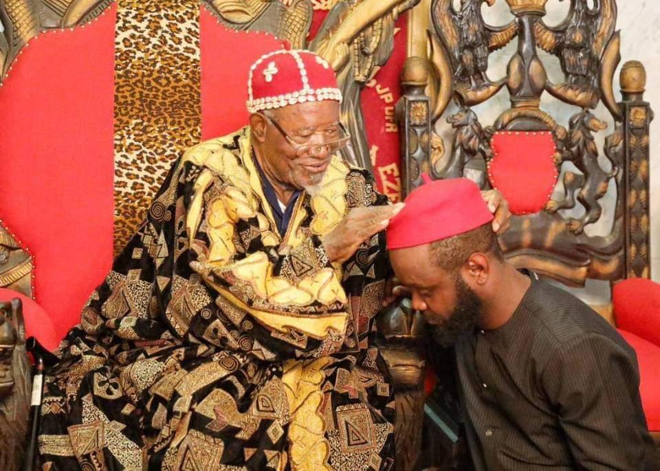 Tinubu's son, Seyi conferred with chieftaincy title in AnambraTinubu's son, Seyi conferred with chieftaincy title in Anambra