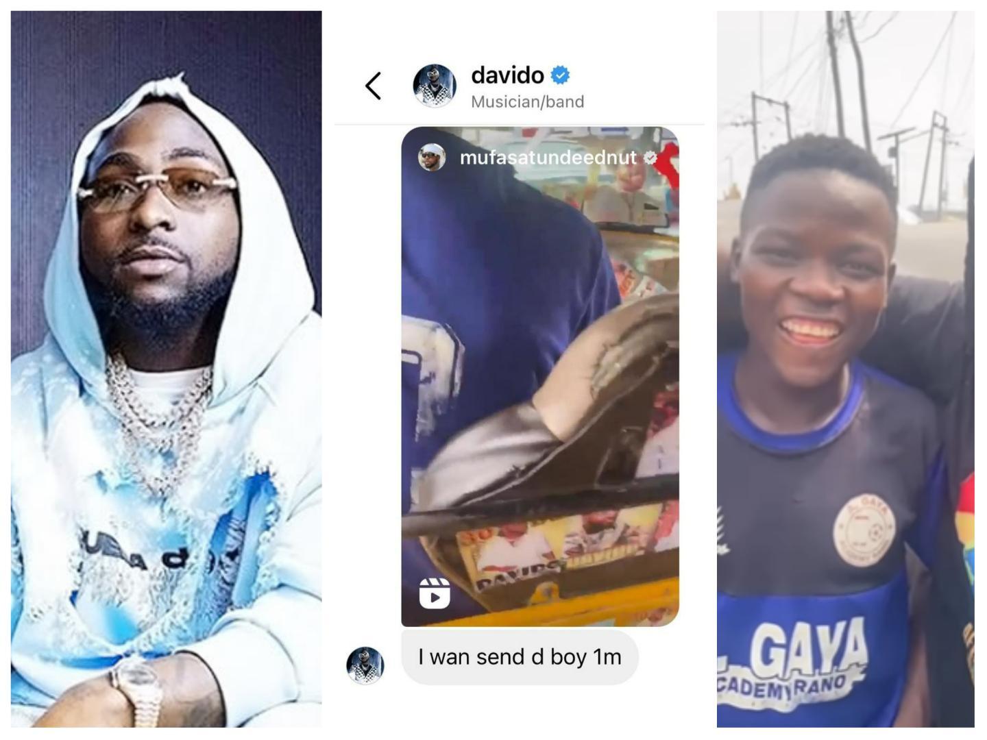 Davido gifts ‘Keke’ driver N1m for plastering photos all over tricycle