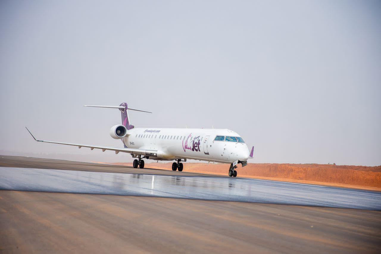 Osinbajo, Abiodun present as Ogun airport records maiden flight