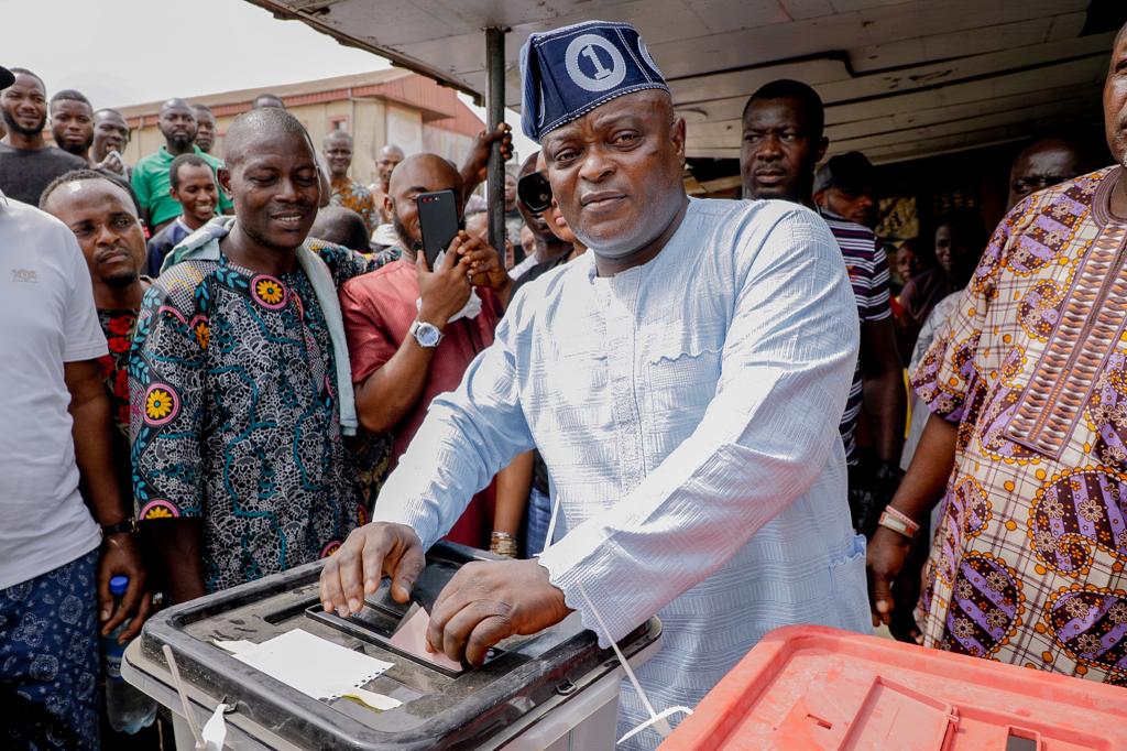 Presidential Election: Obasa delivers polling booth for Tinubu