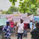 'Abiodun Must Go' Protesters Storm Amosun's Residence For Support