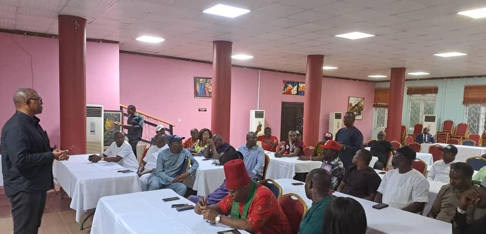 Obi meets Labour party candidates in Anambra
