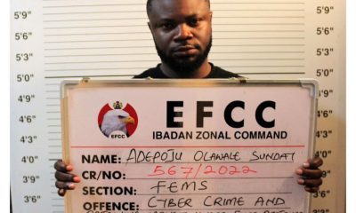 Ibadan club owner arrested for defrauding Americans of N32 million Covid-19 funds