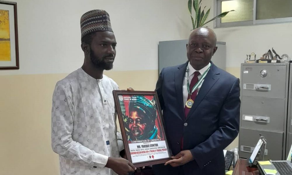 Northern Youth Council honour Gontor of NCC 