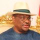 No politician will fold his hands and allow to be dragged down---Wike