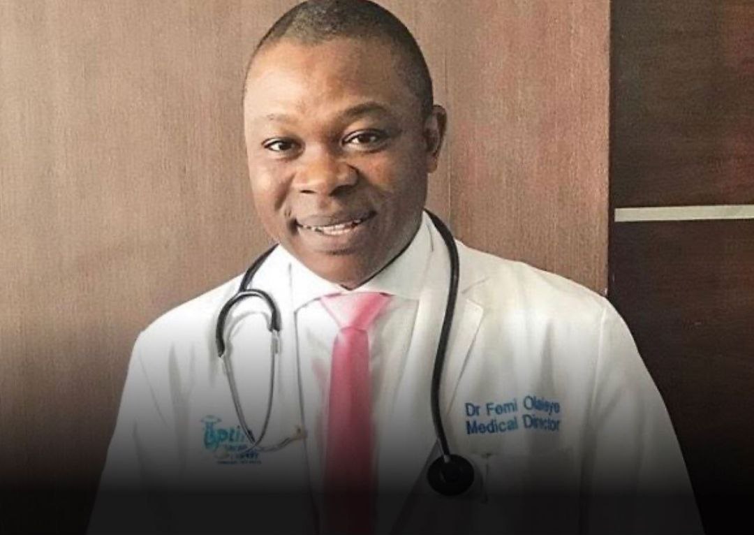 Finally Dr. Olaleye breaks silence, claims wife want to frame him