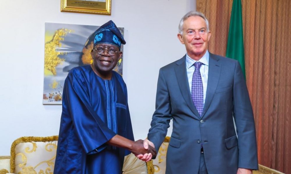 Tony Blair visits Tinubu ahead of May 29 swearing-in