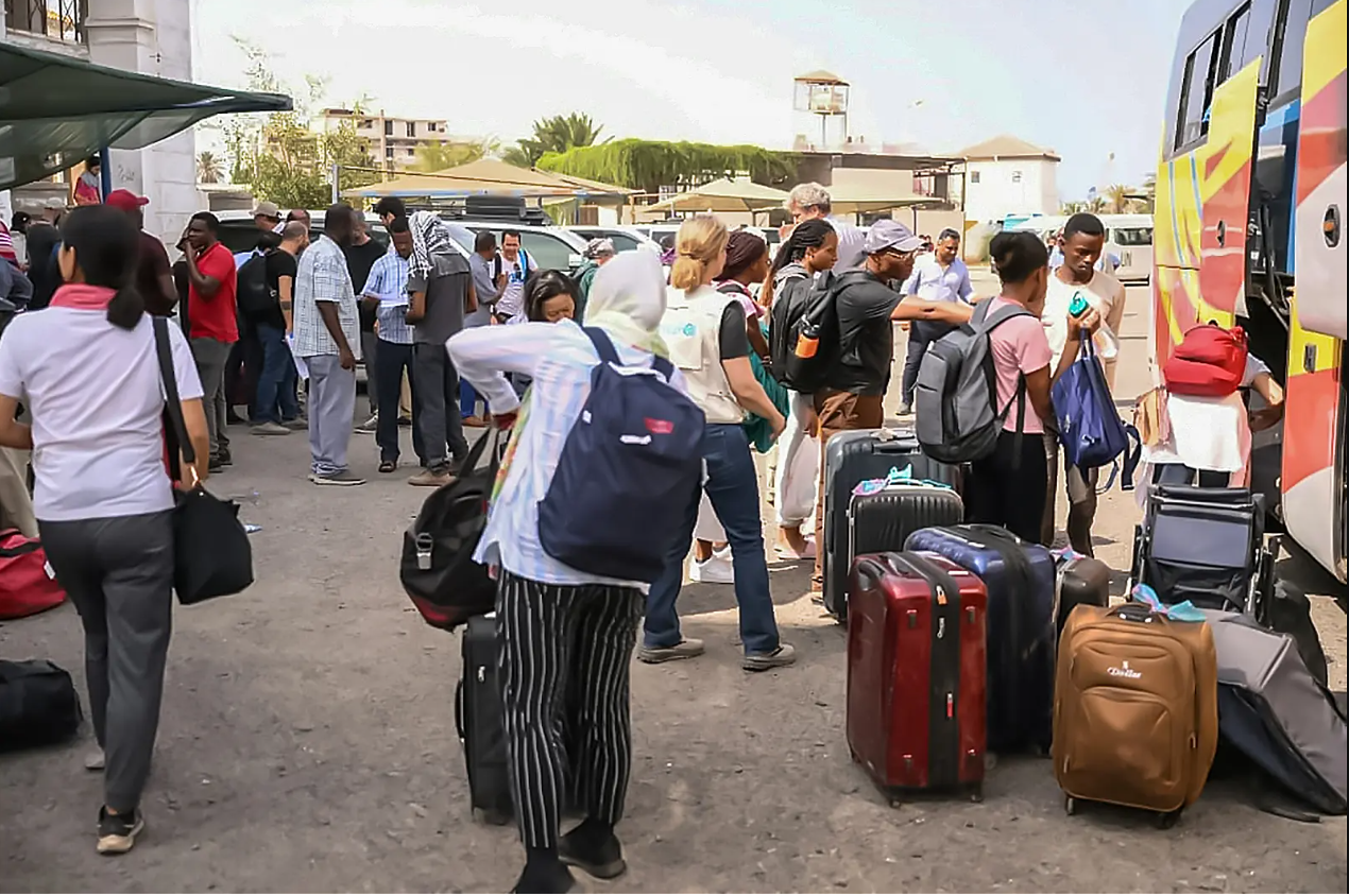 Nigerian students evacuated from Sudan receive N100k each, others