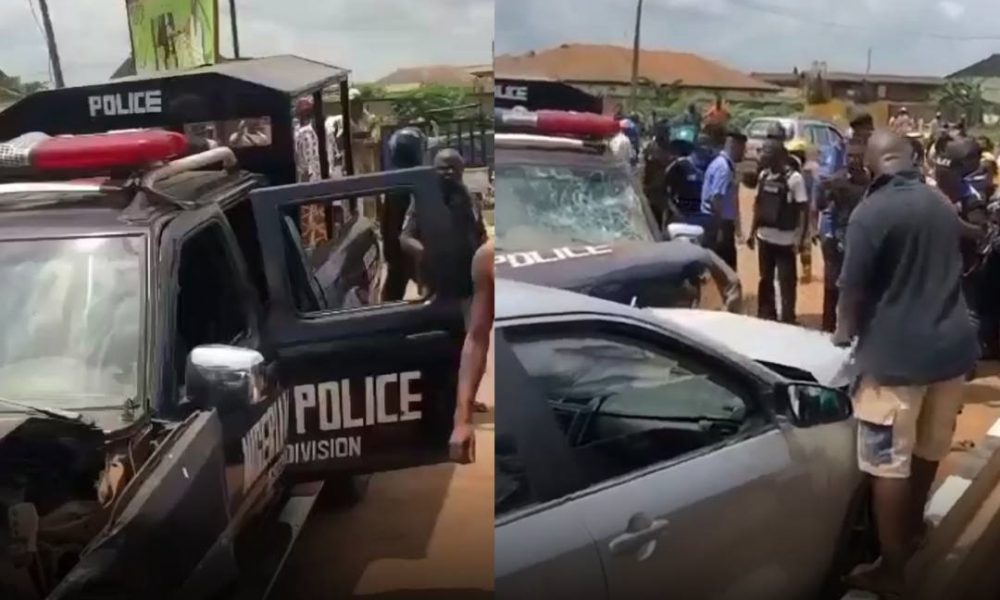 Mechanic reportedly hospitalized after police rammed into his car thinking he’s a yahoo boy