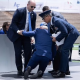 Biden falls at US Air Force Academy graduation