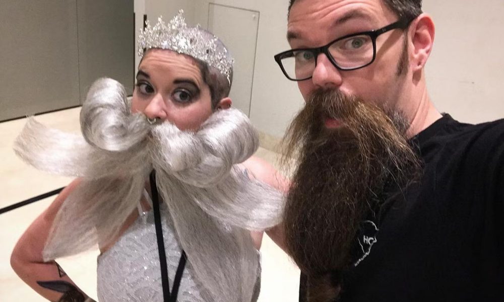 Wife Wins Husband In Beards Competition