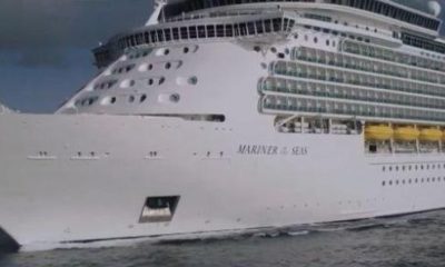 Passenger on cruise ship survives after falling from 10th deck