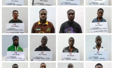 Court jails 16 internet fraudsters 