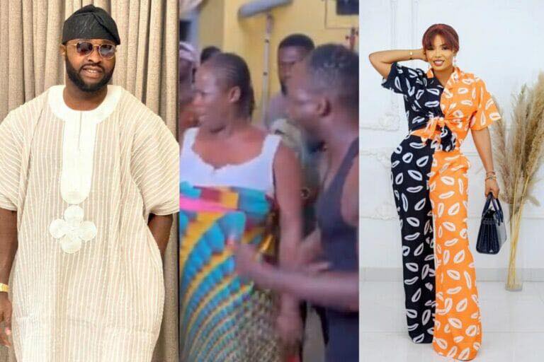 Femi Adebayo, Iyabo Ojo, others react as Damilola Oni and Jigan clash on movie set