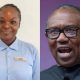 Peter Obi reacts after a hotel staff returned missing $70,000 to a customer