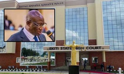 Ekiti State Chief Judge lands in hospital, as wall collapse