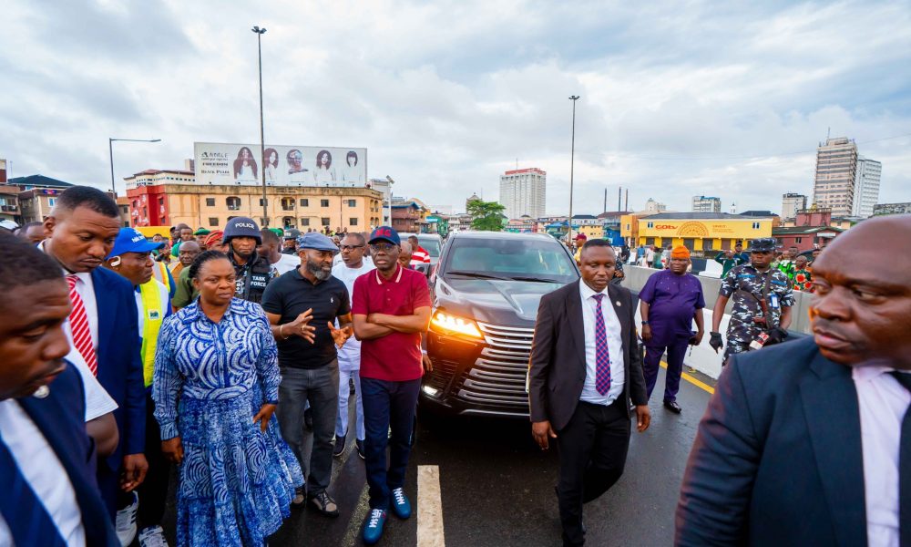 Sanwo-Olu celebrates reopening of Eko Bridge after 15 months