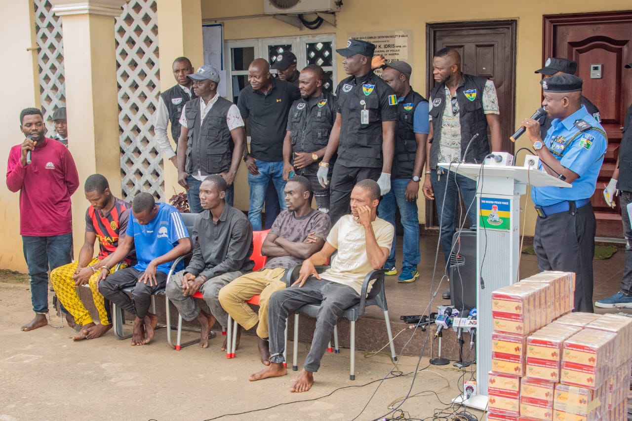 Police arrest 1,412 suspects, recover 350 arms, 4,055 ammunition, rescue 113 kidnap victims safely
