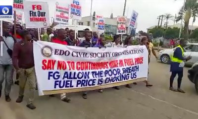 Protest erupts in Edo over high price of petrol