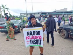  Protest erupts in Edo over high price of petrol