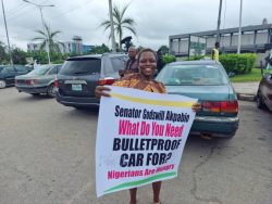  Protest erupts in Edo over high price of petrol