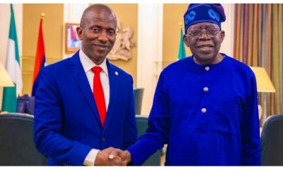 Tinubu receives EFCC Acting Chairman at State House