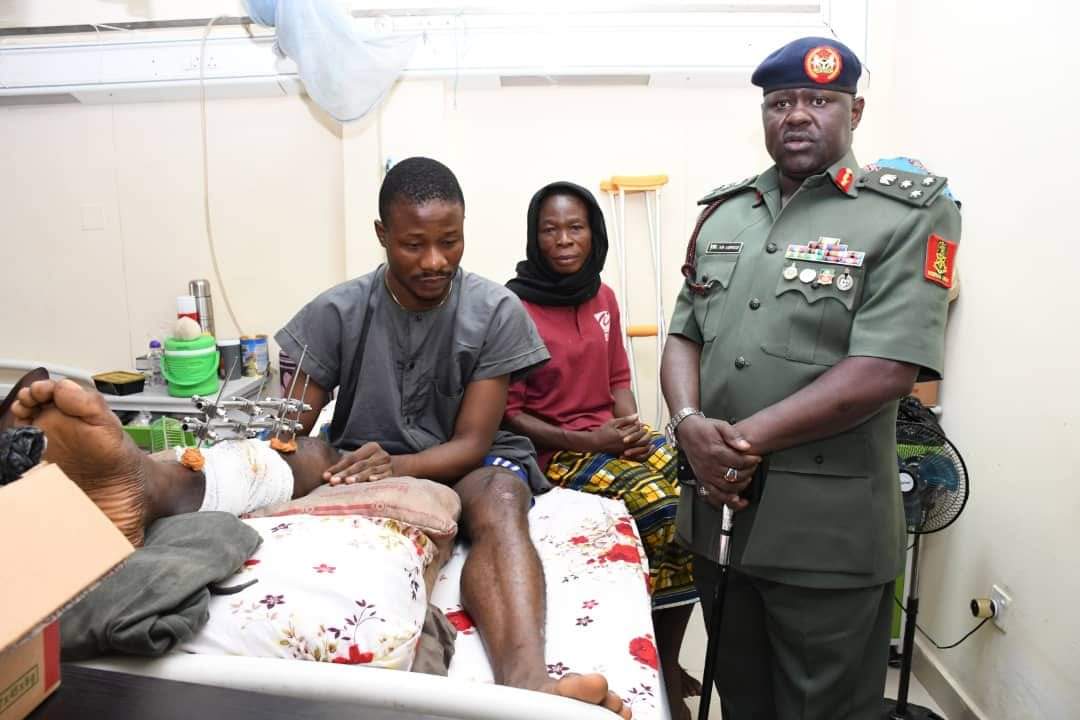 NYSC Dg Visits Hospitalized Corps Member
