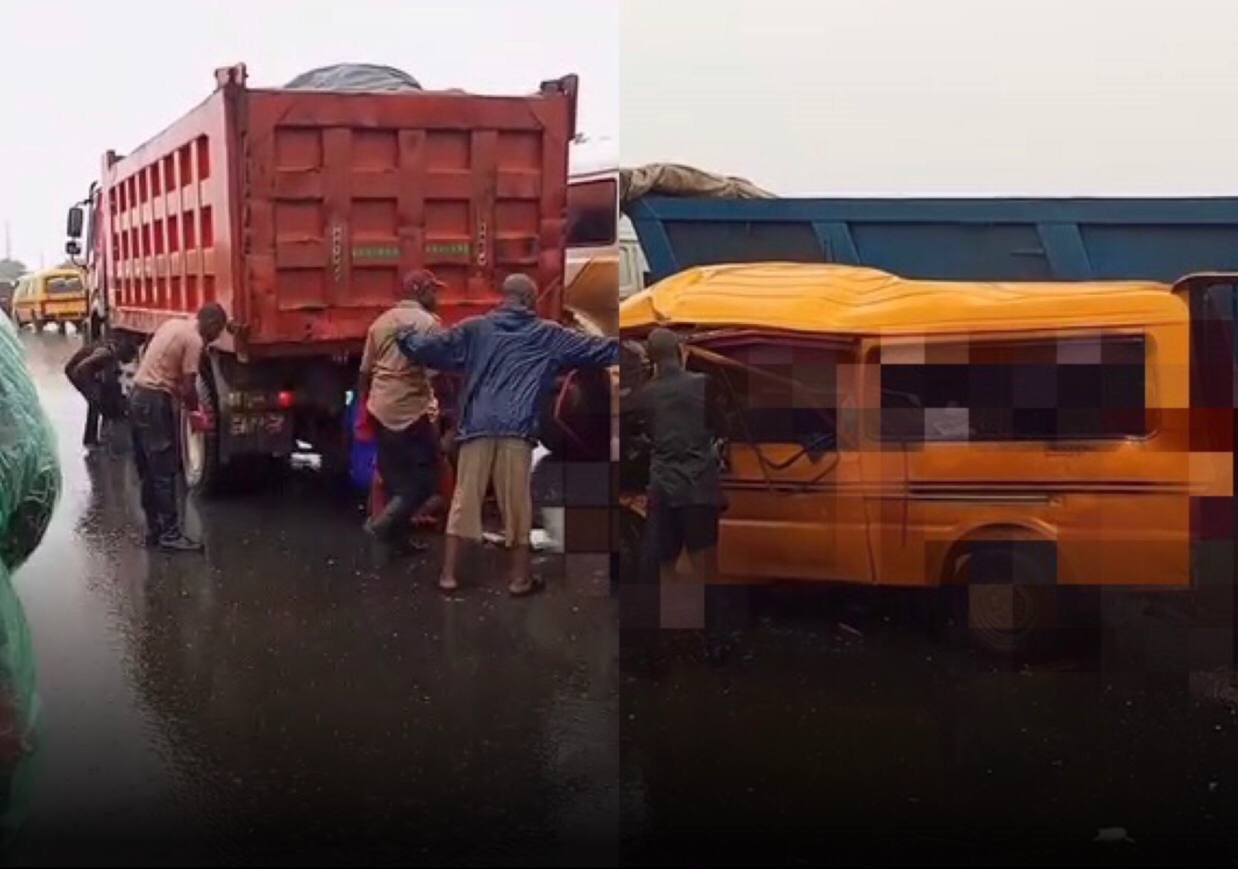 Tears flow as accident claims 14 people along Lagos-Badagry expressway
