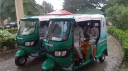 Tricyclists, who rode from Lagos to Abuja in solidarity with Pres. Tinubu appeal for help