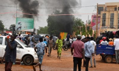 Niger burns after coup