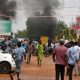 Niger burns after coup