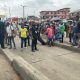 Mob beats Lagos policeman to stupor for pushing man crushed by BRT