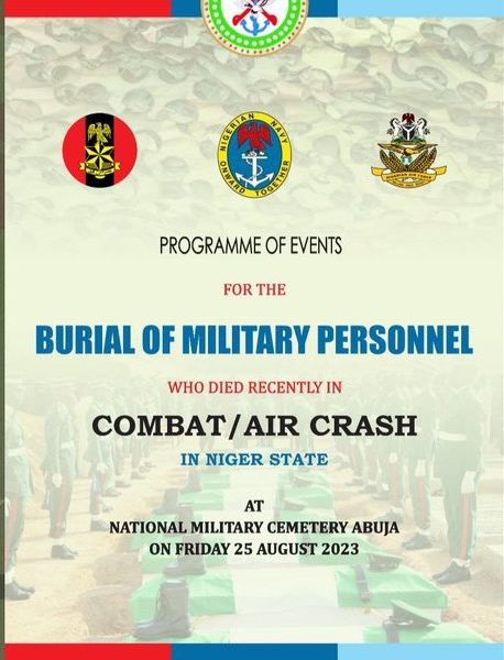 Wailing as military buries 22 officers killed by bandits