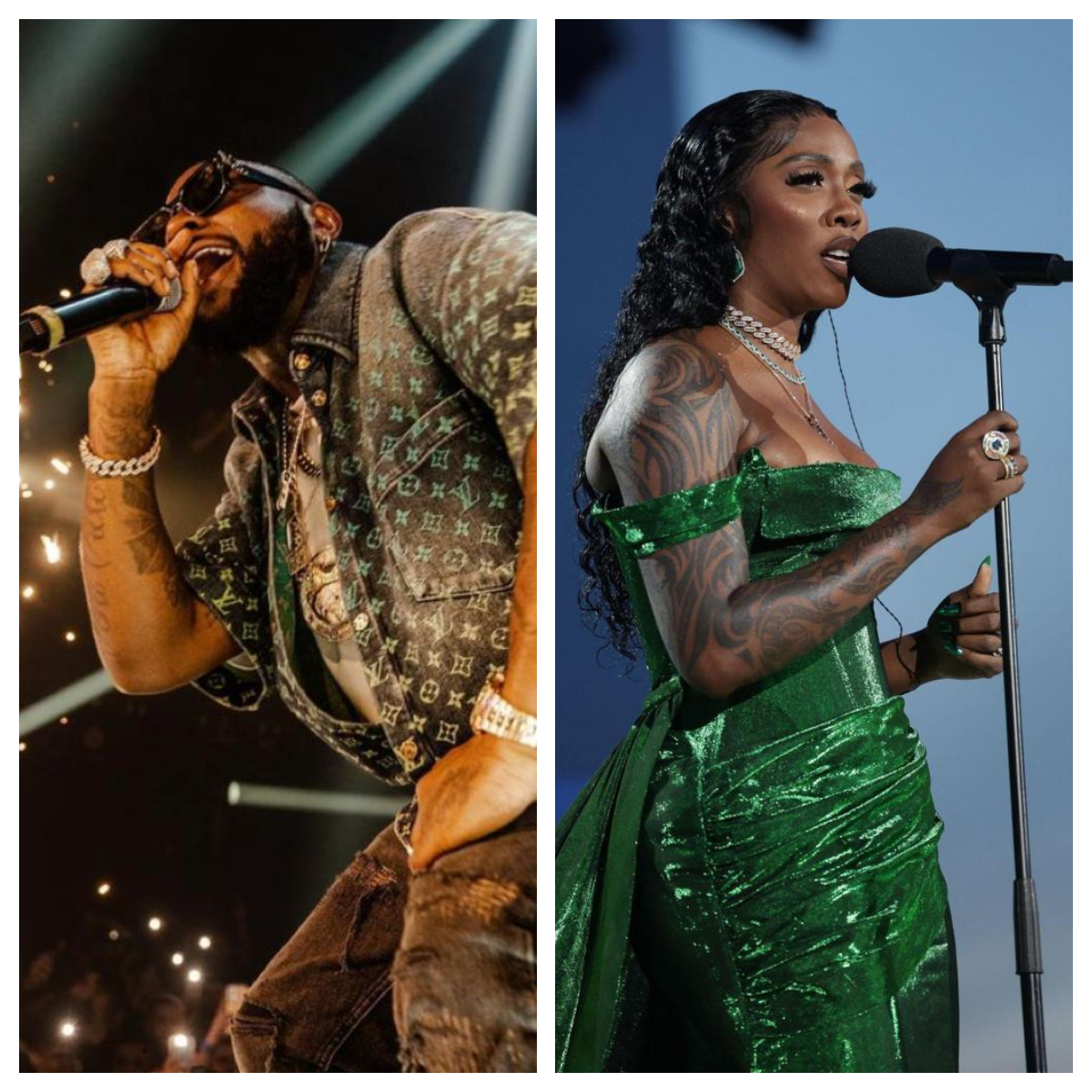 Davido, Tiwa Savage thrill fans at Giant of Africa Festival