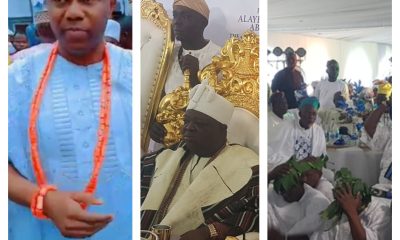 Lagos Assembly Majority Leader, Adams conferred with Otun Oba of Ogombo Kingdom