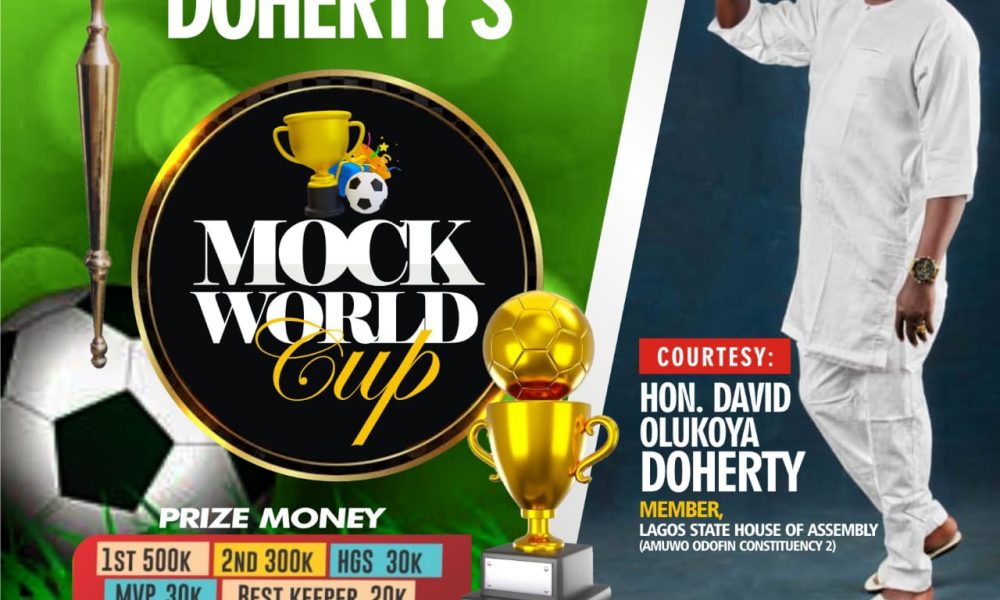 Football: Doherty set to host Mock World Cup in Amuwo-Odofin