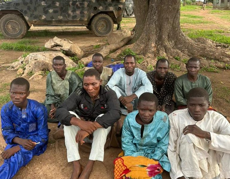 Troops nuetralise 10 armed bandits, rescue 9 kidnapped victims in Zamfara