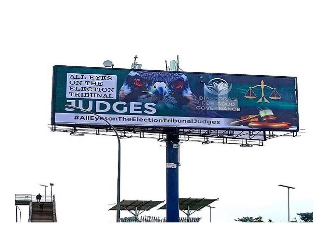 FG cracks down on advertising after ‘all eyes on the judiciary’ billboards
