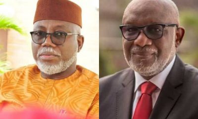 Breaking: Akeredolu goes on another medical vacation, transfers power to deputy