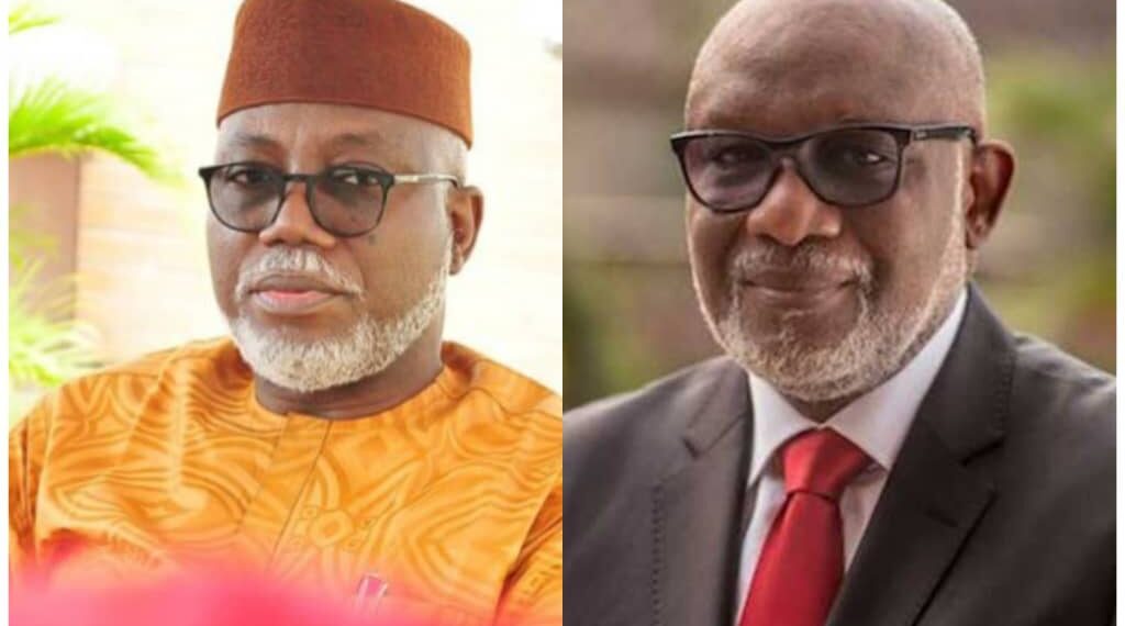 Breaking: Akeredolu goes on another medical vacation, transfers power to deputy