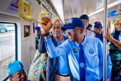 Sanwo-Olu puts #LagosOnTrack with Blue Line Rail
